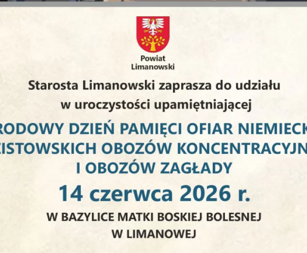 14 czerwca w Limanowej – wspólna pamięć o ofiarach niemieckich nazistowskich obozów - Zdjęcie główne