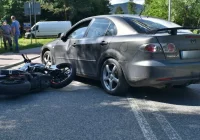 Wymusił pierwszeństwo na motocykliście, 17-latek w szpitalu - zdjęcie główne