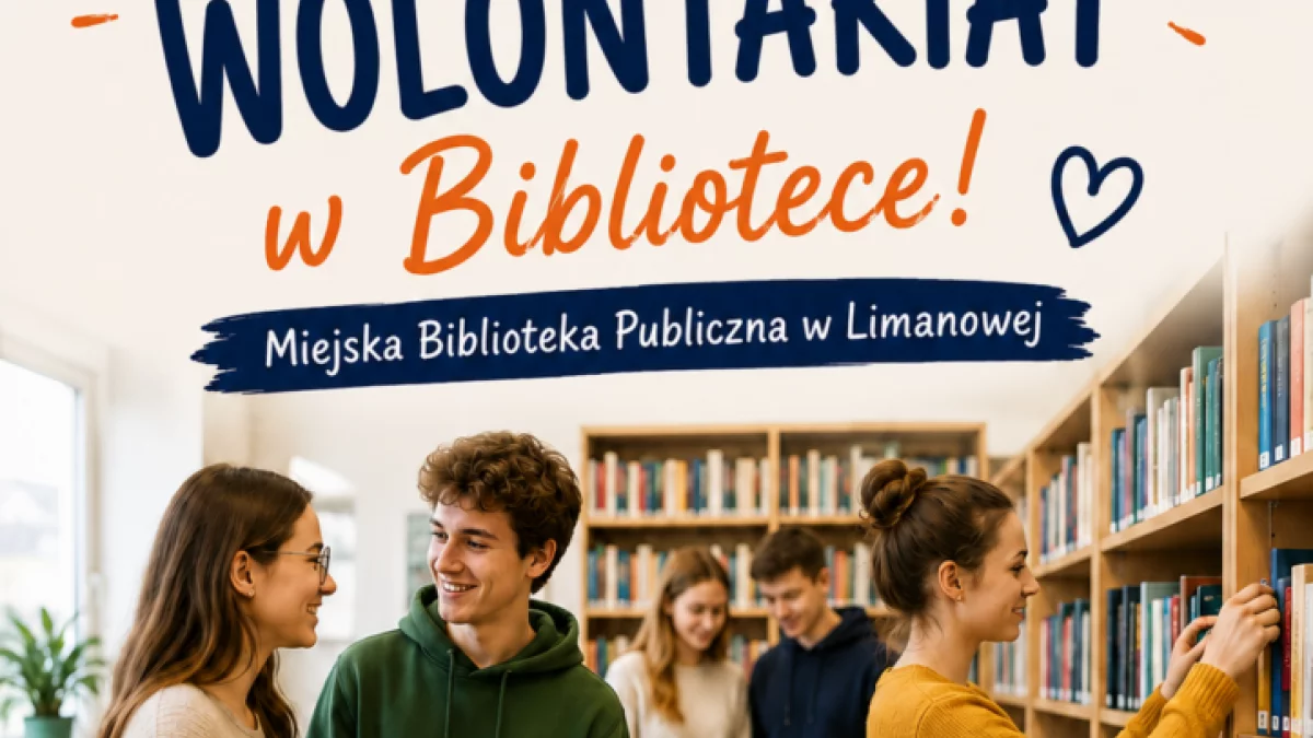 Zostań wolontariuszem w Miejskiej Bibliotece Publicznej