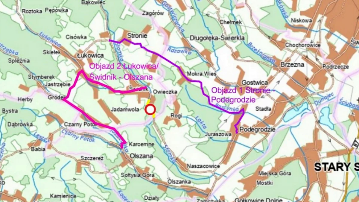 Planują zamknięcie drogi powiatowej