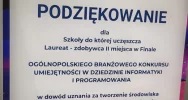 Zdobył II w ogólnopolskim konkursie IT - zdjęcie 2