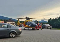 Wypadek na hulajnodze. 14-latek zabrany przez śmigłowiec LPR - zdjęcie główne
