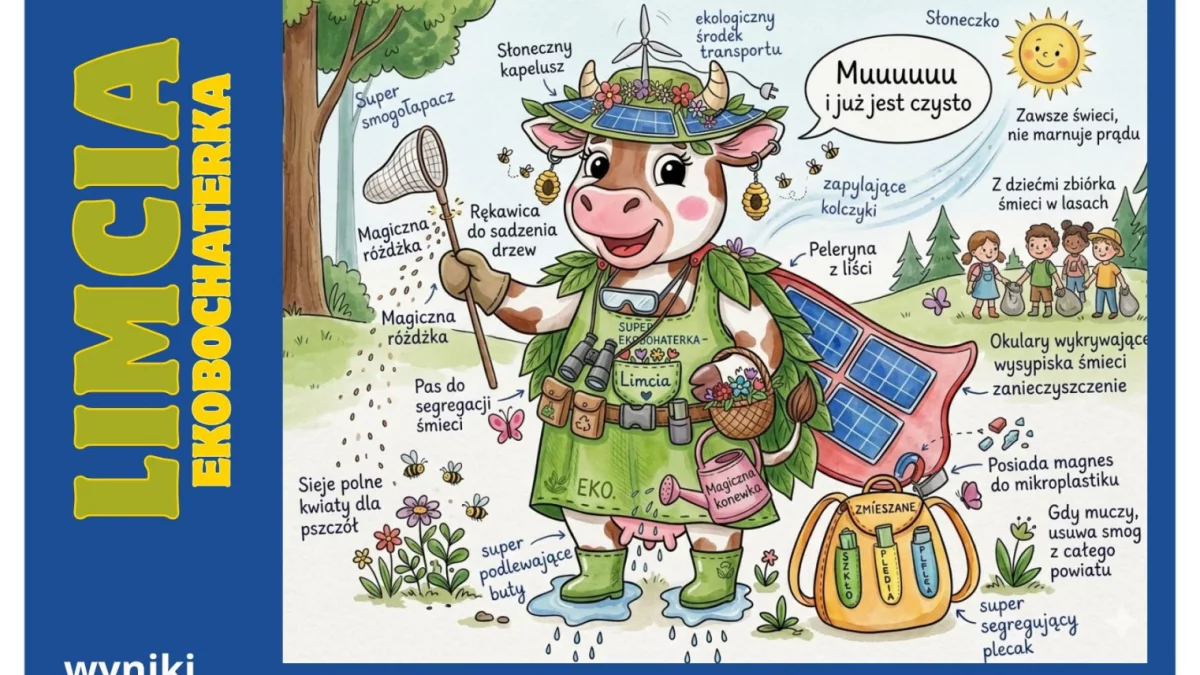 Poznaliśmy supermoce Limci – eko-bohaterki Limanowej