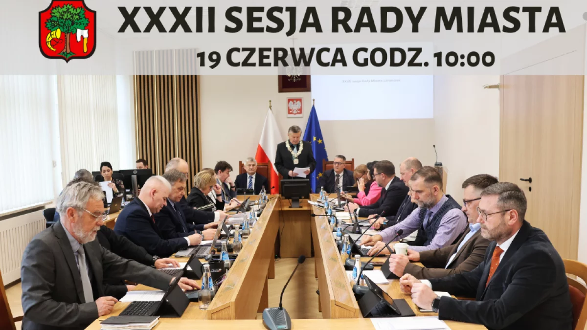 Obrady sesji Rady Miasta – 19 czerwca godz.10:00
