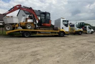 Wozidła budowlane od 2 do 6 Ton Wynajem/USŁUGI transport maszyn do klienta - zdjęcie główne