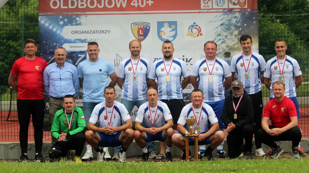 Oldboje Słopnic mistrzami Polski! Piłkarskie święto z udziałem Limanowszczyzny w Łącku/Fot. organizatorzy