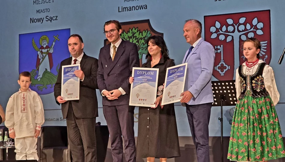 Miasto Limanowa ponownie na podium Oceny Aktywności Gmin Subregionu Sądeckiego! - zdjęcie 1