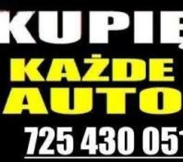 TEL -725-430-051 -SKUP AUT ZAPŁACIMY NAJWIĘCEJ GOTÓWKA Do 200.000 zł AUTO SKUP OSOBOWE TERENOWE DOSTAWCZE DOJAZD - Zdjęcie główne