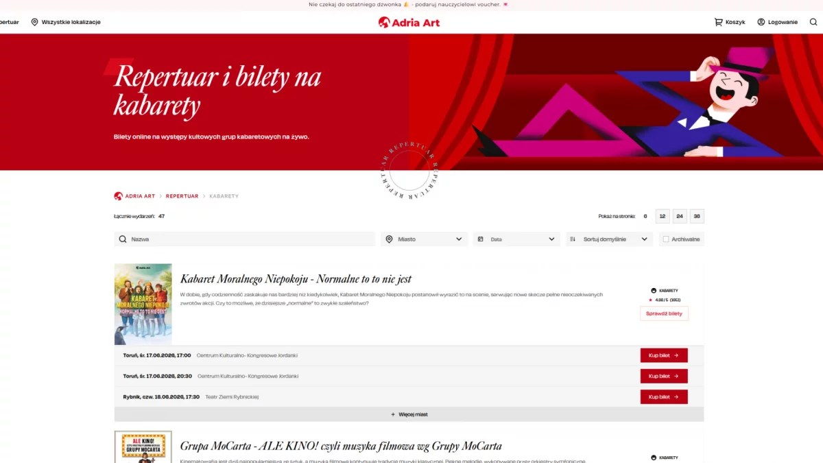 Które kabarety cieszą się największą popularnością w Polsce? Przegląd najczęściej wybieranych grup