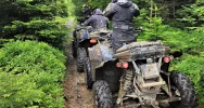 Jazda po lesie zakończona mandatami. Wspólna akcja policji i straży leśnej - zdjęcie 3