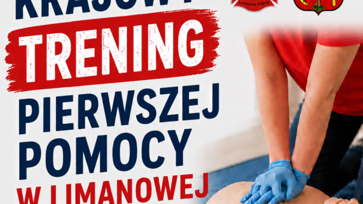 Zaproszenie na Krajowy Trening Pierwszej Pomocy w Limanowej