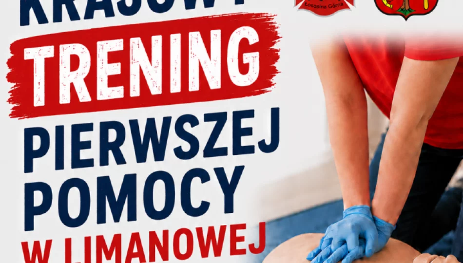 Zaproszenie na Krajowy Trening Pierwszej Pomocy w Limanowej - zdjęcie 1