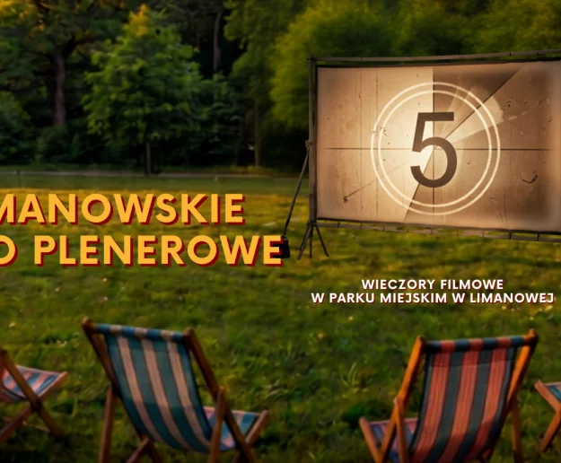 Limanowskie KINO PLENEROWE w Parku Miejskim w Limanowej - Zdjęcie główne