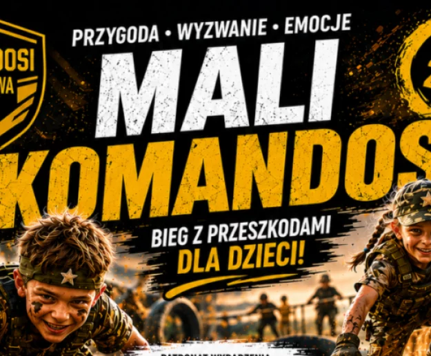 Mali Komandosi – bieg z przeszkodami dla dzieci już 21 czerwca w Parku Miejskim! - Zdjęcie główne