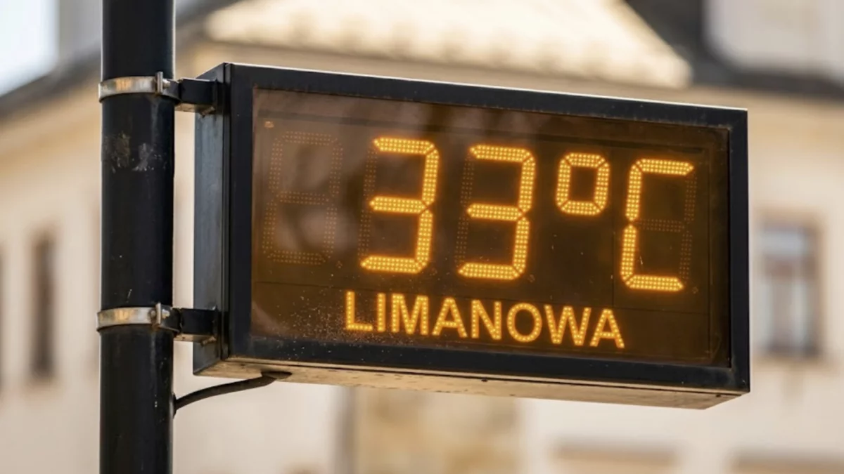 IMGW wydało ostrzeżenie przed upałem dla powiatu limanowskiego